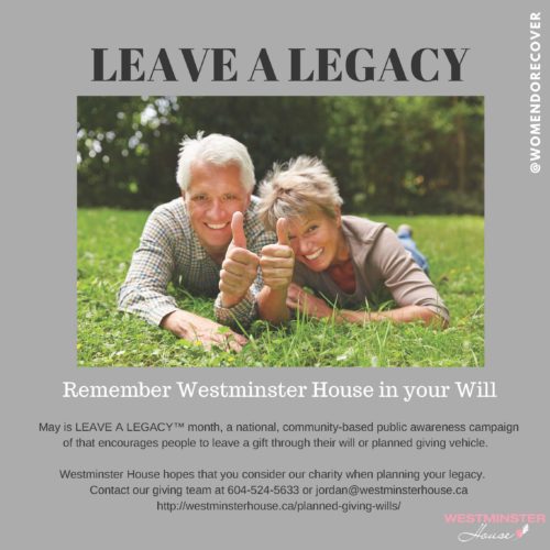 Leave a Legacy Month